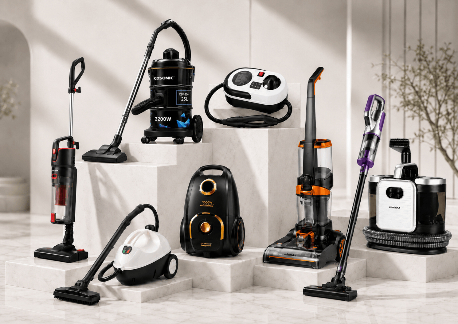Vacuum Cleaners product category range