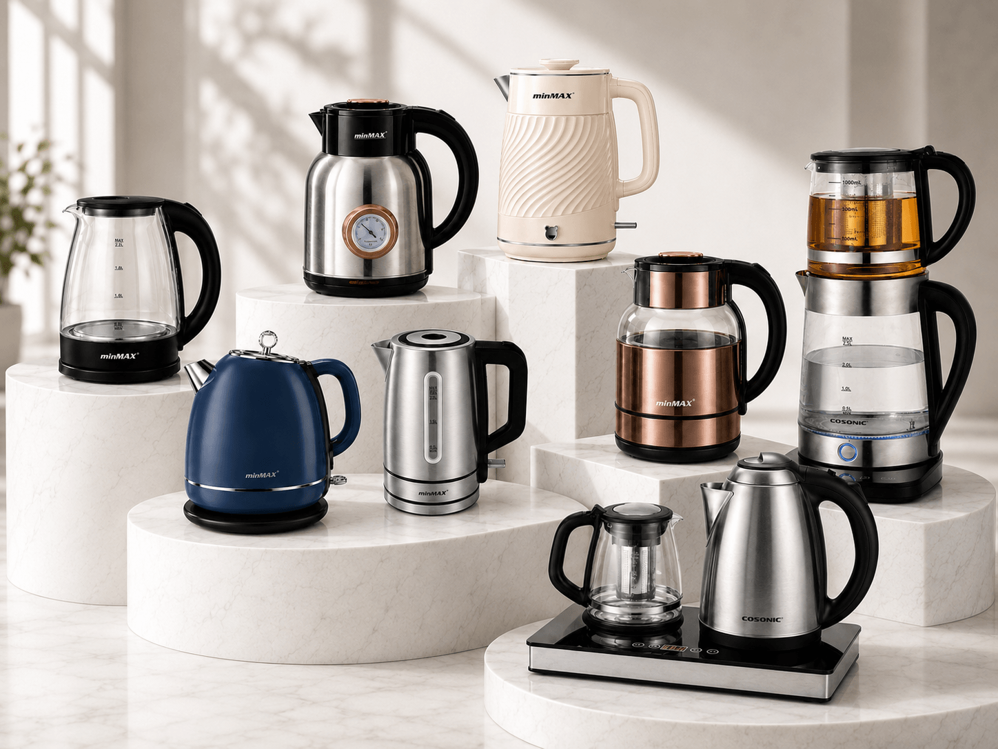 Electric Kettles product category range